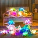 thumbnail image 2 of Hot 32cm Cute Creative Luminous Plush Toy Dolphin Doll Glowing LED Light Animal Toys Colorful Doll Pillow Children's Lovely Gift, 2 of 5