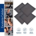 thumbnail image 3 of Set de 8 Tapetes de Foamy para Ejercicio, Bluelander, 2 cm, Gris, 3 of 5