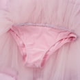 thumbnail image 6 of YONGHS Kids Girls One Shoulder Shiny Sequins Ballet Dance Tutu Dress Gymnastics Leotard 3-8, 6 of 7