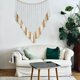 thumbnail image 5 of Bor Colgar en Pared Decoración Bohemia Telón de Fondo Chic Macramé Tejido de Madera Tapiz para Fiesta en Casa Habitación de Sunnimix Tapiz tejido de macramé, 5 of 8