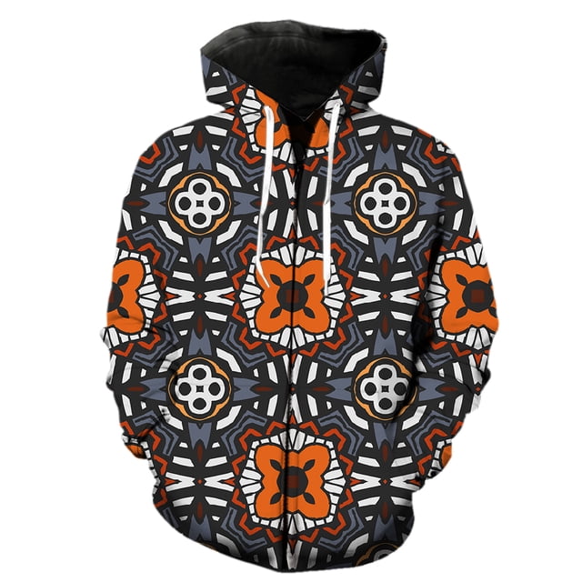Sudadera con capucha y cremallera estilo nacional retro para hombre, gran oferta 2024, con capucha, chaquetas, estampado 3D, geniales camisetas estilo Harajuku, hip hop, ropa de calle, primavera