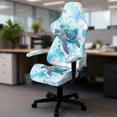 thumbnail image 3 of Uorisanigo Sea Turtle Gaming Chair Cover with Armrest Covers Easy to Install Computer Chair Seat Cover with Elastic Edge Breathable Rotating Chair Cover for Office Gift for Friends, 3 of 8