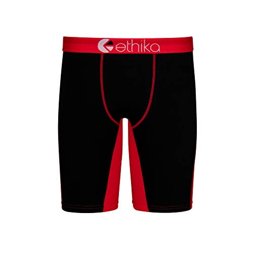 Ethika Boys Staple Boxer Briefs | Red OG (Assorted, Large)