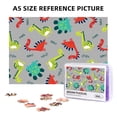thumbnail image 6 of Kll Cute Dinosaur - 300 Piece Jigsaw Puzzle For Adult And Teenagers Family Educational Game Toys 300pcs, 6 of 9