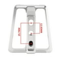 thumbnail image 2 of Yimiti For Brompton Bike Front Carrier Block Bicycle Frame Adapter Front Mount 3-Hole,Silver, 2 of 8