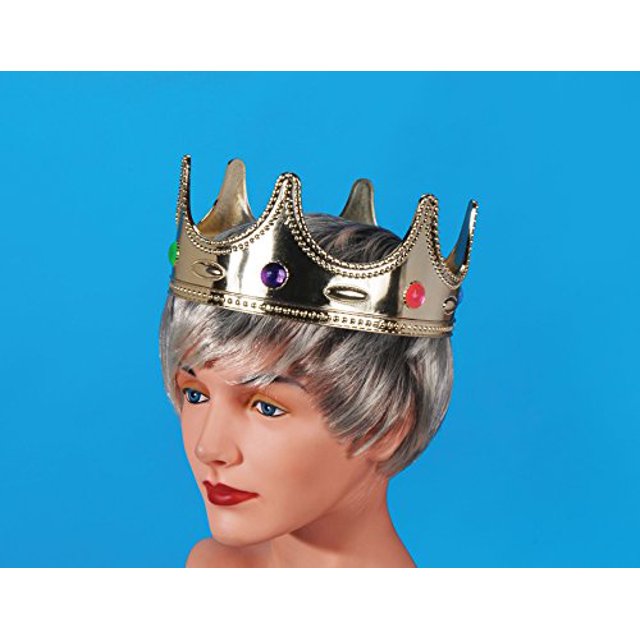 Star Power Royalty Jeweled Prince disfraz corona oro talla única Loftus 99996007339
