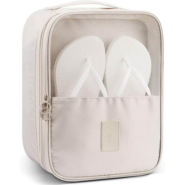 Bolsa para zapatos con capacidad para 3 pares de zapatos para viajes y uso diario Bolsa de almacenamiento