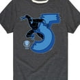 thumbnail image 3 of Marvel Black Panther - 5Th Birthday - Toddler And Youth Short Sleeve Tee, 3 of 5