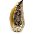 thumbnail image 5 of 5MOONSUN5's Handcrafted TEARDROP Cremation Urn with hand engraved - Memorial URN for Human Ashes, Adult URN for Funeral, Burial, Columbarium or Home, Adult 200 Cubic Inches with Velvet Bag Gold, 5 of 10