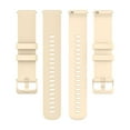 thumbnail image 4 of Watch Band for Garmin Vivoactive 5/3 Venu 2/SQ Vivoactive 4/4S Forerunner 645/245 Silicone Strap Watch Accessories-Gray-vivoactive4S(18mm), 4 of 5