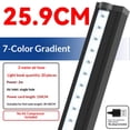 thumbnail image 2 of ​​​​​​​​​​​Submersible Aquarium Light,LED Aquarium Air Bubble Light,Color Changing Brightness Adjustable Timing Waterproof Remote Control Fish Tank Light Bar,Aquarium Light Bubbler Wall,26cm, 2 of 5