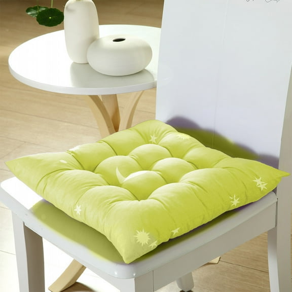 RKZDSR Printed Star Thickened Brushed Chair Cushion - Comfort Seat Pad for Office & Home, Soft Memory Foam Dining Chair Cushion - Plush Floor Cushion