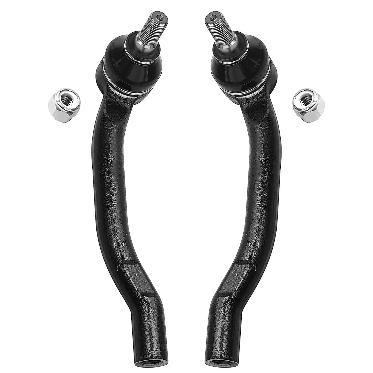 Detroit Axle - 8pc Front Struts Kit for 2018-2022 Honda Accord, 2 Struts with Coil Spring Assembly 2 Sway Bar Links 4 Outer Inner Tie Rods 2019 2020 2021 Replacement Suspension Kit