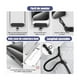 thumbnail image 5 of 2pzs Colgantes Y Correas Celular Cuerpo Moda Ajustable 10mm negro-rosa, 5 of 5