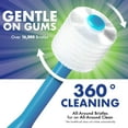 thumbnail image 5 of Baby Buddy Brilliant Child Toothbrush, Soft Round Head, Ages 2-5, All-Around Clean, Sky Blue, 5 of 8