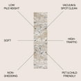 thumbnail image 2 of JONATHAN Y SILK ORCHID 2 x 8 Runner Rug, Swirl Marbled Abstract - Beige/Ivory, SOR203F-28, 2 of 7