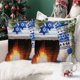 thumbnail image 4 of Funda de cojín de poliéster, decoración navideña, vacaciones, Navidad, Feliz Navidad, árbol de Navidad, estampado de terciopelo, decoración del hogar, funda de cojín para sofá, decoraciones de Hallowe, 4 of 6