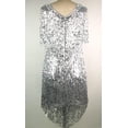 thumbnail image 2 of V Neck 1920s Sequin Fringe Charleston Flapper Dance Dresses Costumes_Special Gift, 2 of 5
