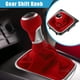 thumbnail image 2 of Bota de palanca de cambios manual Unique Bargains para Volkswagen Golf MK7 2013-2018 Rojo, 2 of 7