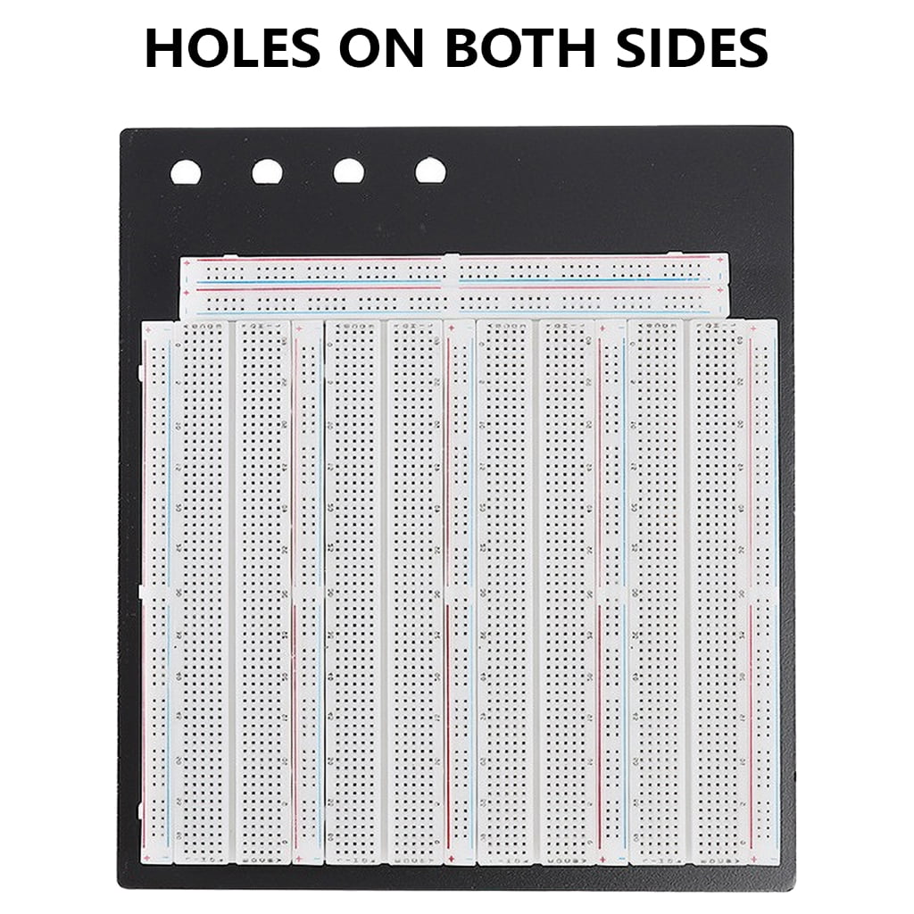 WINDLAND 3220 Point Solderless Breadboard With Aluminum Base Plate For Experimentation
