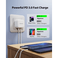 thumbnail image 6 of Gigastone iPhone Charger Fast Charging【Apple MFi Certified】35W USB C Charger - GS-PD-6350W-CL-7600-1-B, 6 of 6