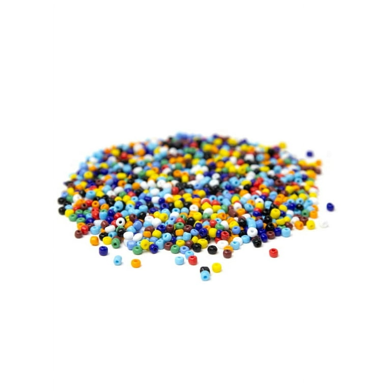 Cousin DIY Glass E-Beads, 100g Bulk Pack, 6/0, Red, Unisex, Model#  69991968, 1000+ Pieces