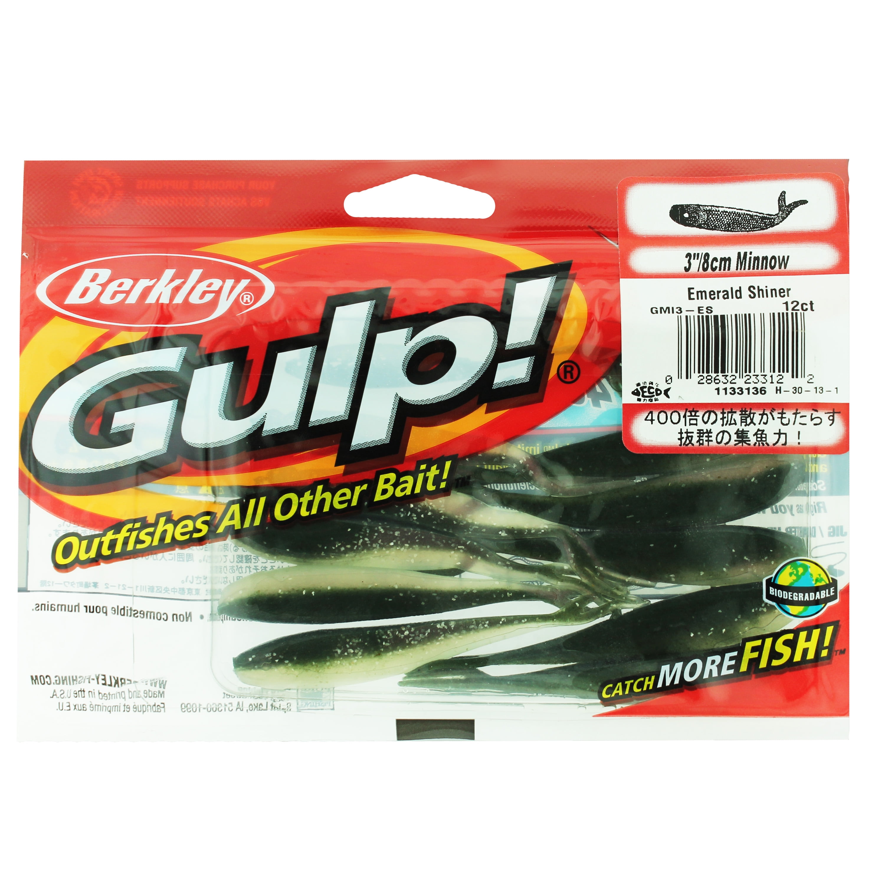 Berkley gulp alive minnow baits