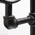 thumbnail image 4 of Mercana Trifect Black Iron Pipe Three Face Floor Clock, 4 of 5
