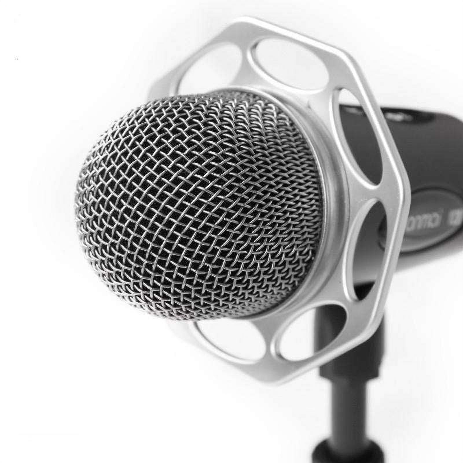 Professional Game Condenser Microphone  with Tripod Holder, Cable Length: 1.8m, Compatible with PC and Mac for  Live Broadcast Show, KTV, etc.(Black)
