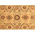 thumbnail image 1 of Ahgly Company Indoor Rectangle Oriental Brown Modern Area Rugs, 6' x 9', 1 of 4