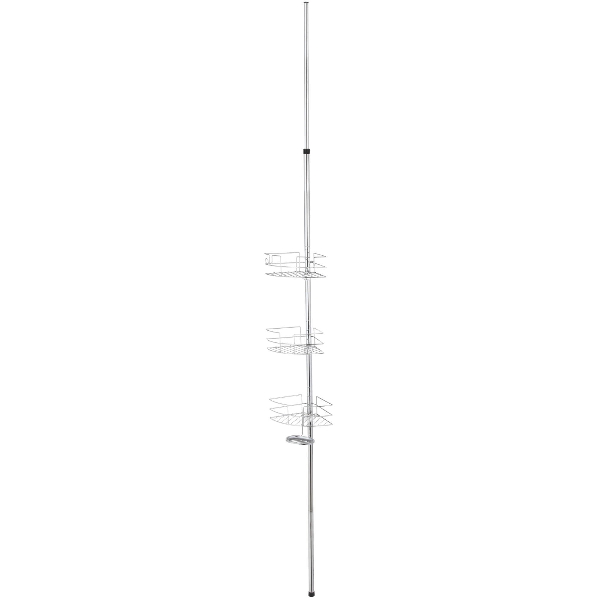 Tension Pole Shower Caddy Stainless Steel - Zenna Home : Target