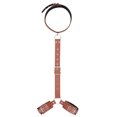 thumbnail image 1 of SM Bondage Collar Handcuffs Slave Training Harness For Male And Female, PU Leather BDSM Couple Sex Toys, Sexy Adults Sex Accessories, 1 of 4