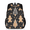 Bronze, variant on Winter Deer Backpack, Lightweight Casual Daypack with Chest Strap & Water Bottle Pockets, Watercolor Deer Family Sports Travel Bag for Work