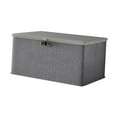 thumbnail image 3 of Cesta de almacenamiento Macarena con tapa con cremallera caja de almacenamiento plegable 30cmx20cmx13cm, 3 of 8