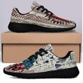thumbnail image 3 of Native American flag Shoes Sneakers Black Size 7.5, 3 of 7