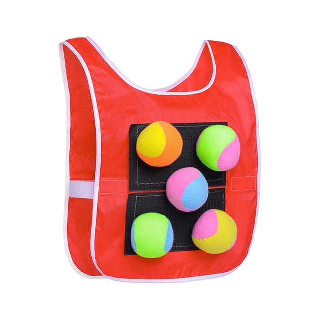 YIMWNYI Sticky Ball Game Set, Outdoor Throwing Game with 5 Balls, Fun Parent-Child Interactive Toy, Durable Cloth Target Game for Physical & Social Skill Development, Perfect for Christmas Gifts