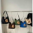 thumbnail image 4 of Women’s Suede Shoulder Crossbody Bag Large Capacity Bucket Purse Slouchy Hobo Bag for Travel Leisure Fall Winter Tote Handbag, 4 of 6