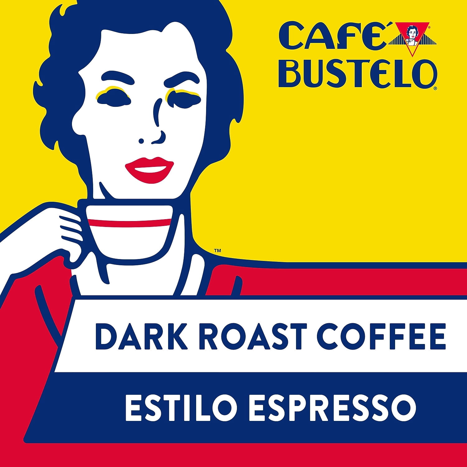 Cafe Bustelo Supreme Espresso Beans Coffee Dark SMU01800