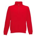 thumbnail image 3 of Fruit Of The Loom Mens Premium 70/30 Zip Neck Sweatshirt, 3 of 3