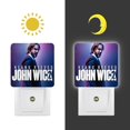 thumbnail image 3 of John Wick Luz nocturna LED con sensor de anochecer a amanecer para dormitorio, baño, pasillo, escaleras - Lámpara LED nocturna de enchufe, 0.5W - 1 pieza, 3 of 6