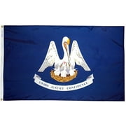 3x5' Louisiana Heavy Weight Nylon Flag From All Star Flags
