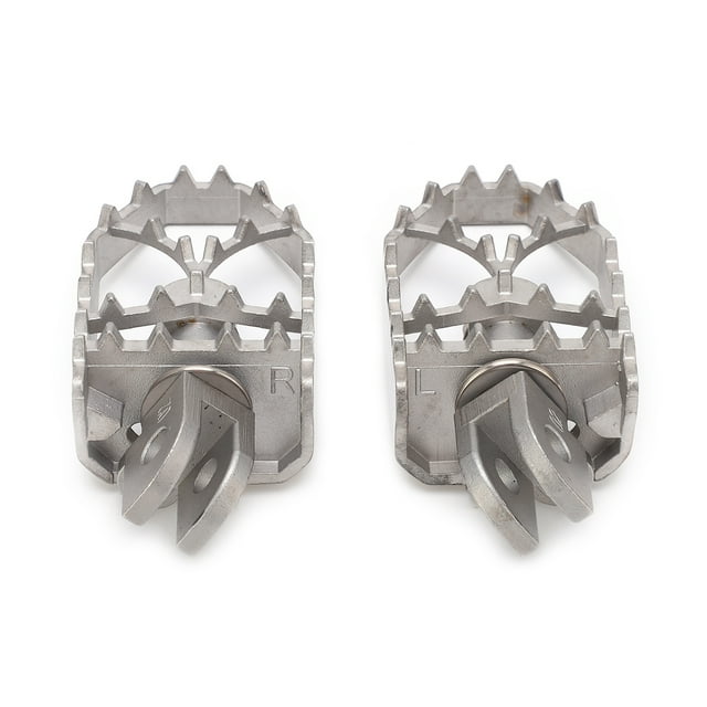 2 reposapiés de motocicleta, almohadillas de pedales de acero inoxidable de repuesto para Yamaha Tracer 900/GT 2015-2020