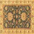 thumbnail image 1 of Ahgly Company Indoor Square Oriental Brown Traditional Area Rugs, 5' Square, 1 of 4