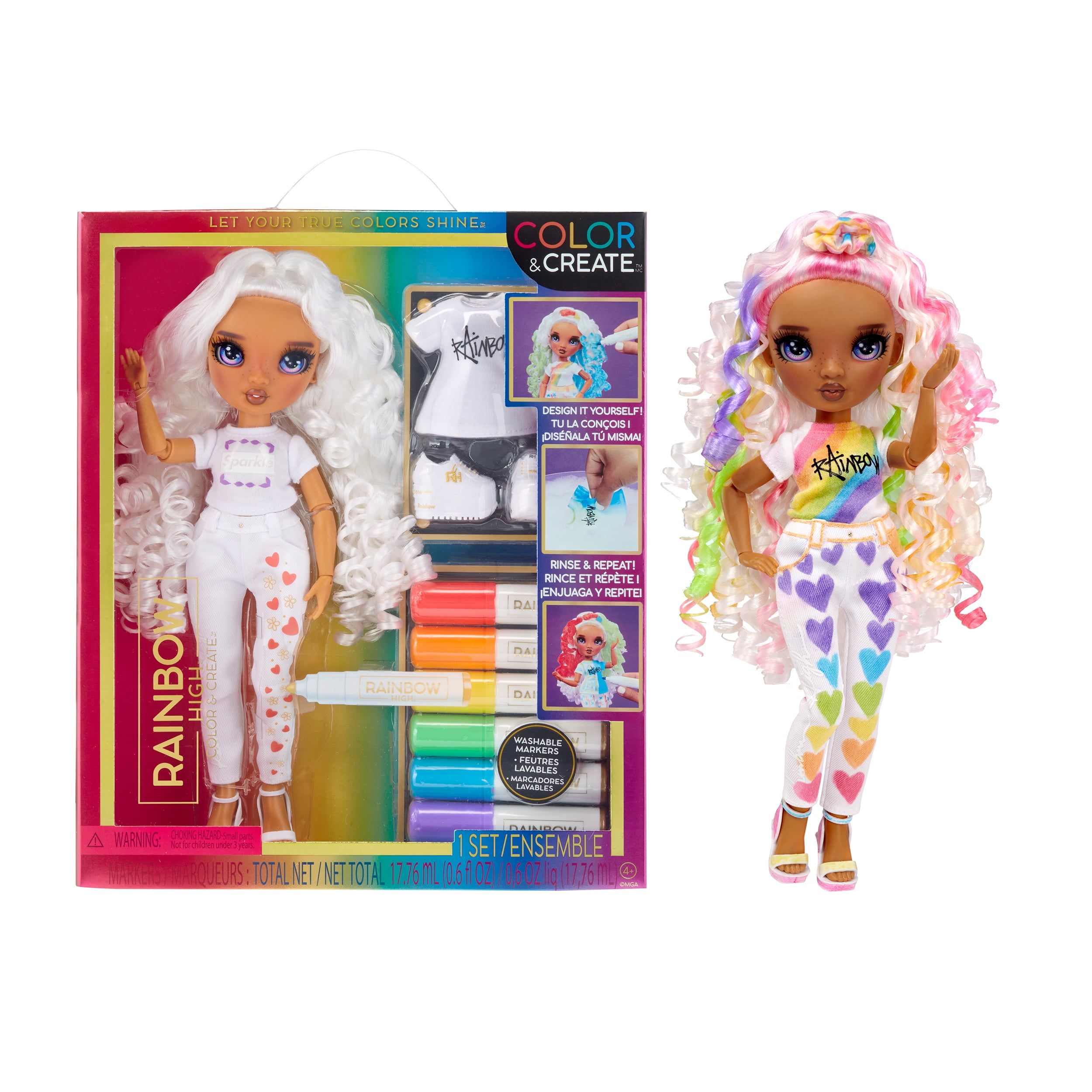 Poupée Rainbow High Fashion Doll NO Orange - La Grande Récré