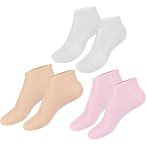 3 Pairs Moisturizing Socks Casual Socks Damping Sebs