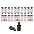 thumbnail image 4 of Car Racing Lug Rueda Tuercas Tornillo Para La Mayoría De Las Ruedas Del Mercado De Accesorios De Honda (Rojo),M12 X P1.5 Scienceny VI003143-00, 4 of 7