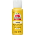 thumbnail image 3 of (12 pack) Apple Barrel Acrylic Craft Paint, Matte Finish, Yellow, 2 fl oz, 3 of 11