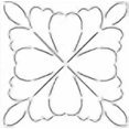 thumbnail image 3 of Quilting Creations Double Wedding Ring Design Quilt Stencil 8-1/2 X 8-1/2"", 3 of 3
