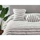 thumbnail image 3 of Cobertor Rabbit de Flannel Blanco con Gris King Size Dormireal, 3 of 5