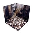 thumbnail image 2 of Kokiya 1:6 Backdrop Scene Organizer Collection for Diecast Car Action Figures Dolls ruins, 2 of 9